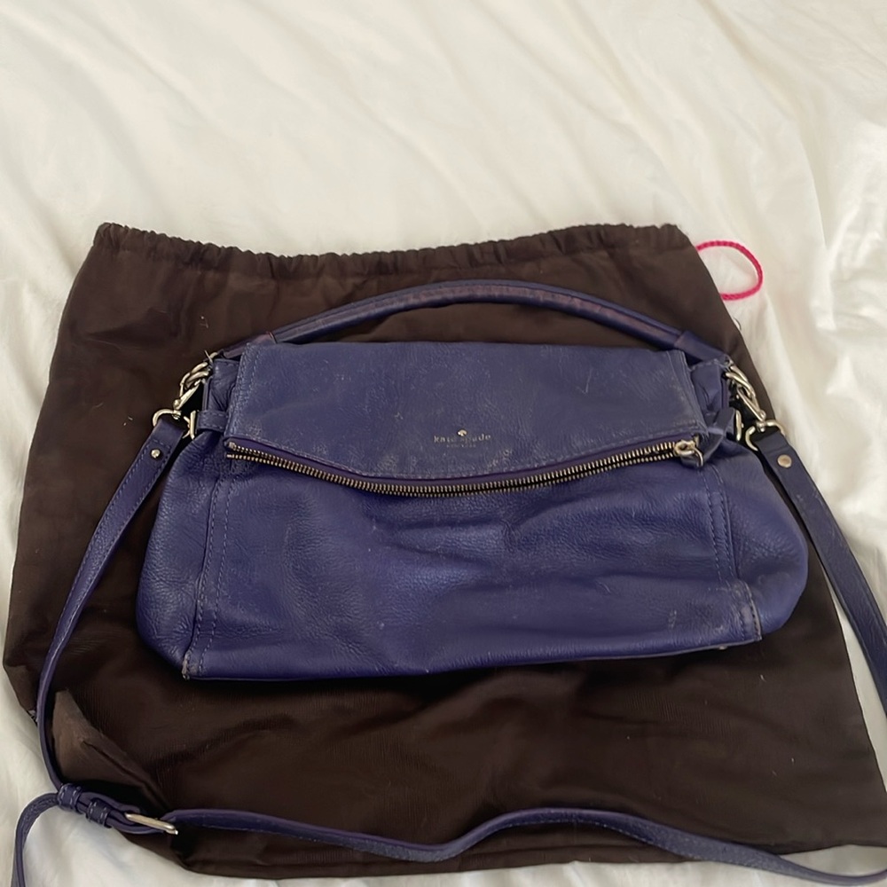Purple Kate Spade purse